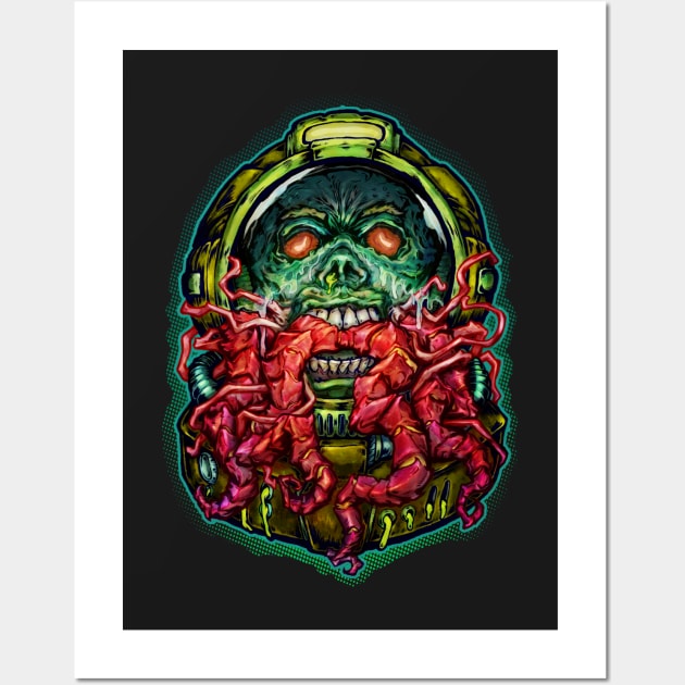 Parasite Alien Wall Art by Villainmazk